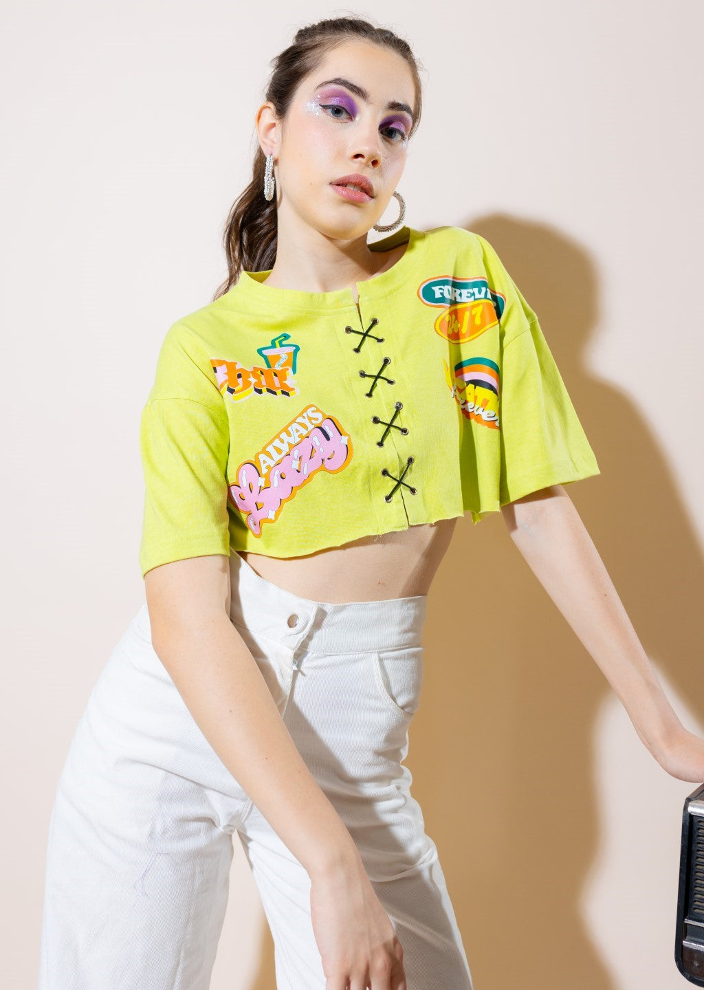 Vacation Forever Graphic Crop T-Shirt