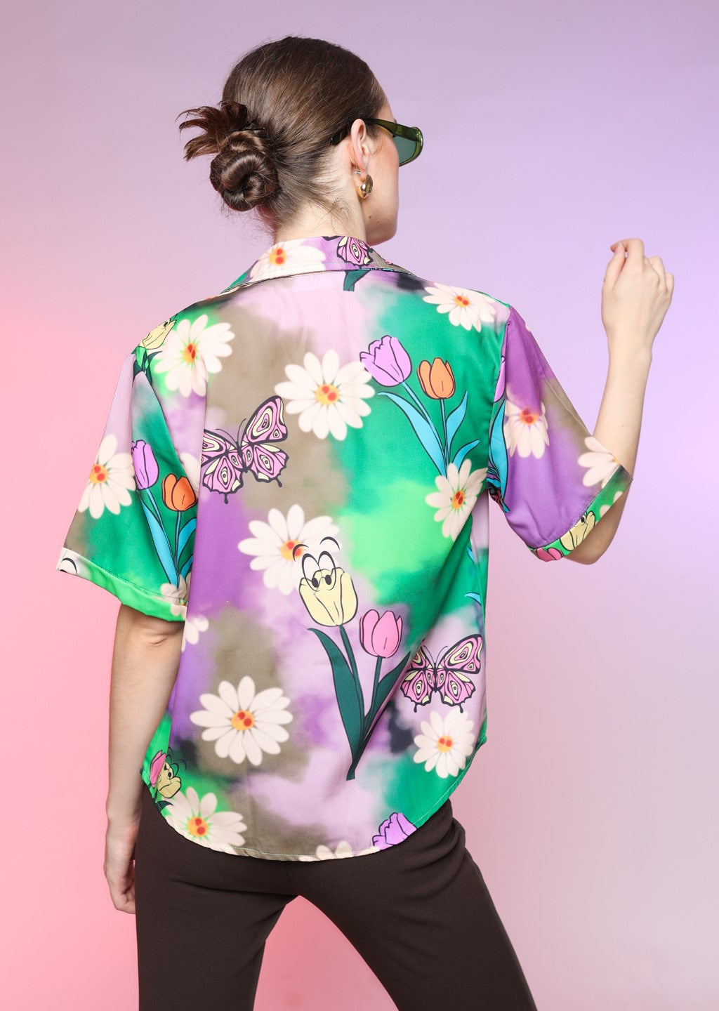 Butterfly and Breeze Printed Shirt